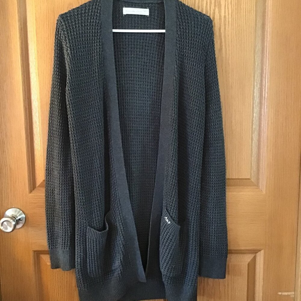 Abercrombie & Fitch Grey Cardigan